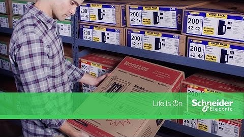 Plug-on Neutral Load Centers with Qwik-Grip Wire Management System. (ES Short)