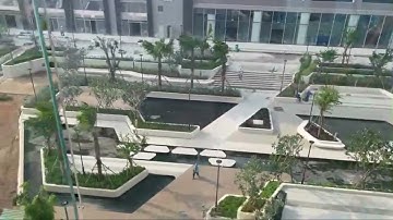 Nhìn từ tầng 4 nội khu [Tầng Trệt Q7 Sài Gòn Riverside] - Mới nhất 25/7/2022