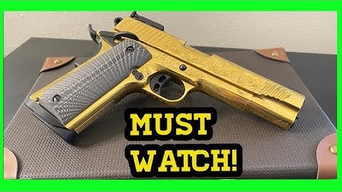 Cover Image for Girsan 1911 GOLD PLATED Review.