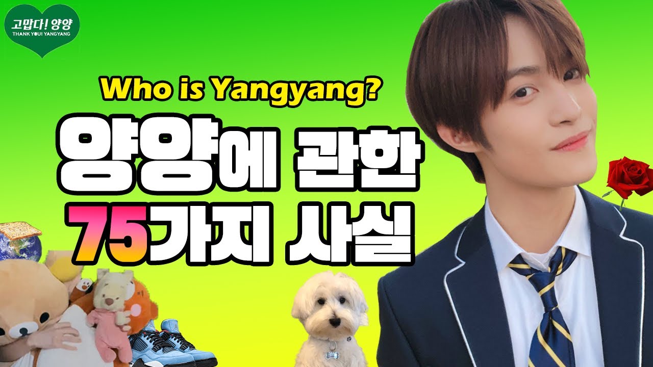 (ENG) [WAYV 양양] 양양에 대한 75가지 사실 / 75 Things You Didn't Know About YangYang