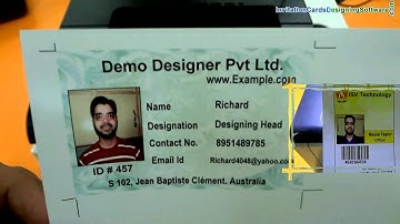 Easy to design and print professional ID cards using DRPU ID card design software