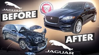 Bought A Clean Title Wrecked 2020 Jaguar FPace Sight Unseen 50% OFF From A Salvage Auction