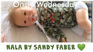 Harry ONESIE WEDNESDAY military theme tickling toes reborn baby boy super cute