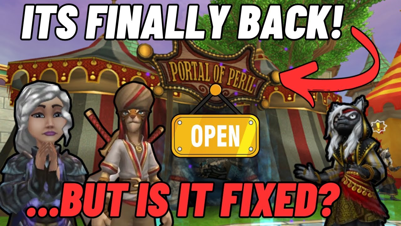 Wizard101 | Портал опасности НАКОНЕЦ-ТО вернулся! Но исправлено ли это?