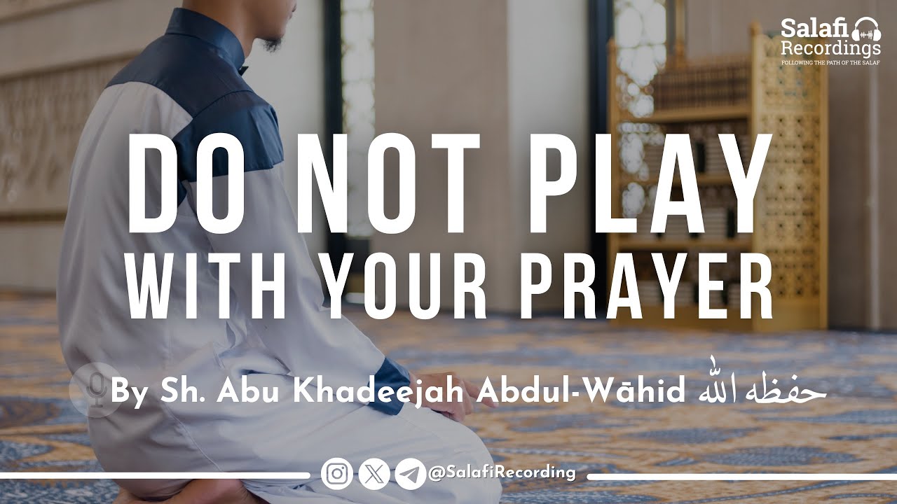 How can you be living in a home and people are missing Fajr - By Sh. Abu Khadeejah حفظه الله