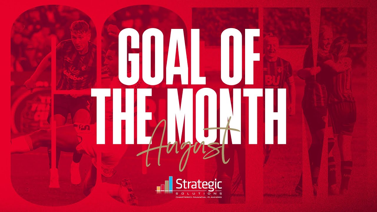 Brooks' first goal back nominated for August | Strategic Solutions Goal of the Month