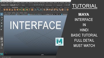 Maya interface for beginner #Lesson 01
