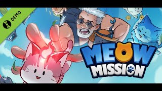 Meow Mission | Demo gameplay | Very cute puzzle game with cats