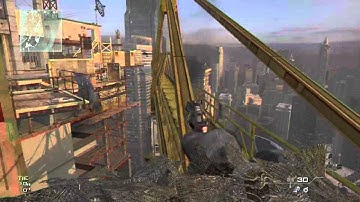 MW3 New Overwatch Map! | On top of crane | Spot