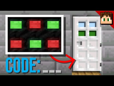 Minecraft Bedrock: How To Build a COMBINATION LOCK! 1.21 Tutorial