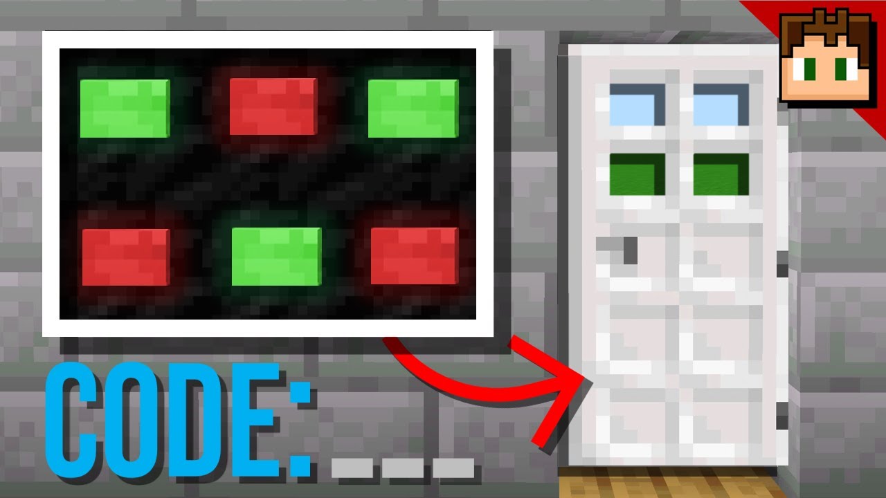 The BUTTON COMBINATION LOCK! [Minecraft Bedrock 1.21] Tutorial YouTube