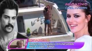 Burak Ozçivit & Fahriye Evcen ( Bodrum tatili) 29/08/2015