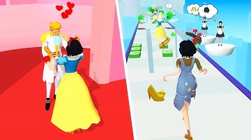 Princess Run 3D 👸❤️🤴 All Levels Gameplay Trailer Android,ios New Game#shorts