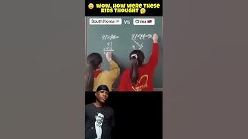 These two kids solved this math in a flash 😮 #viral #educational #shortsfeed