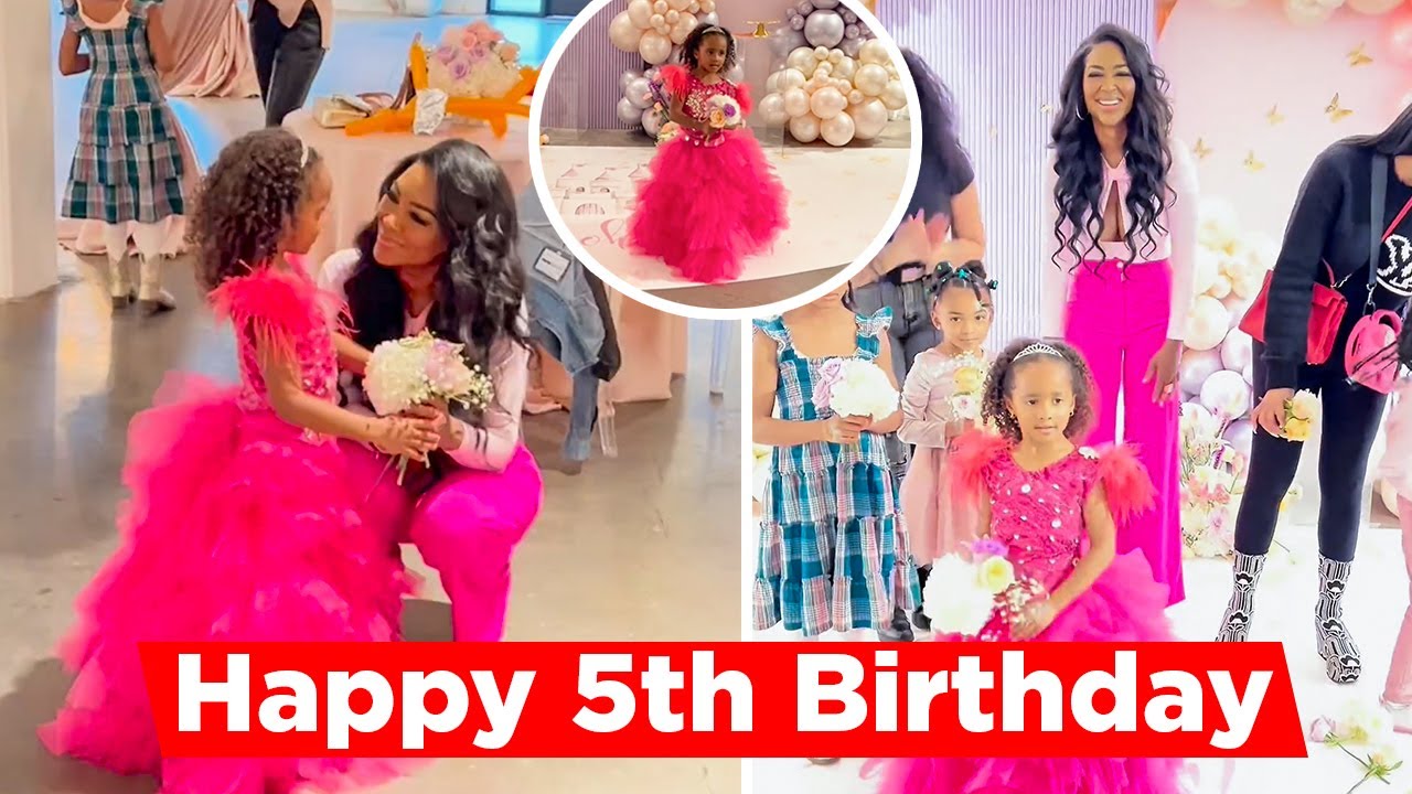 Kenya Moore Celebrates Daughter Brooklyn's 5th Birthday YouTube
