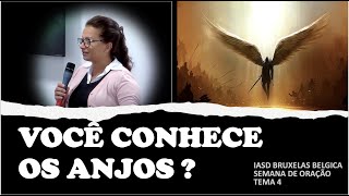 4 - VOCÊ CONHECE OS ANJOS ? | MAIZA RIBEIRO | TEMA 4 | BRUXELAS | BÉLGICA | JUNHO / 22