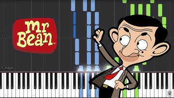 Mr. Bean Animated Theme - Piano Tutorial by Easy Piano