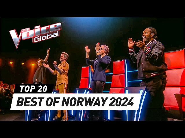 Every 4-CHAIR TURN on The Voice of Norway 2024! class=