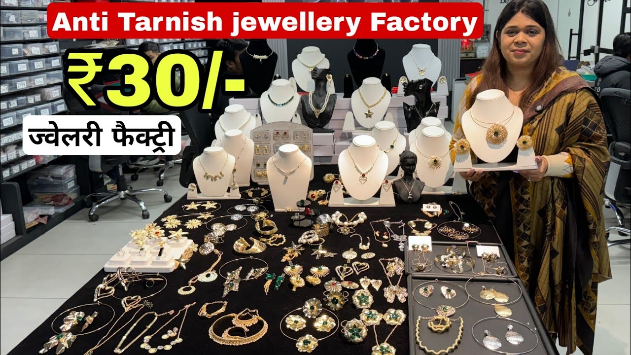 Anti tarnish Jewellery manufacturer in delhi | Anti tarnish jewellery delhi Prao fashion jewellery
