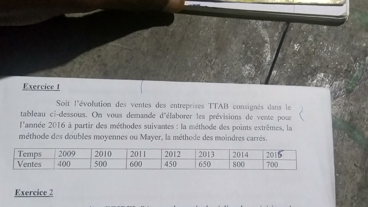 gestion de production et productique exercice et corrigé avec la