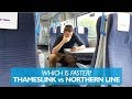 Thameslink versus the Tube - Which is faster?