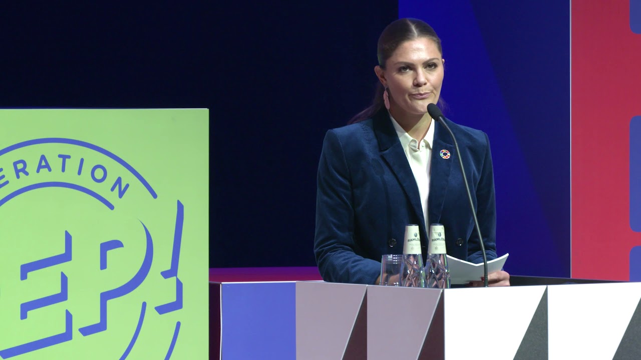 Pep Forum 2018 - Kronprinsessan Victoria - YouTube