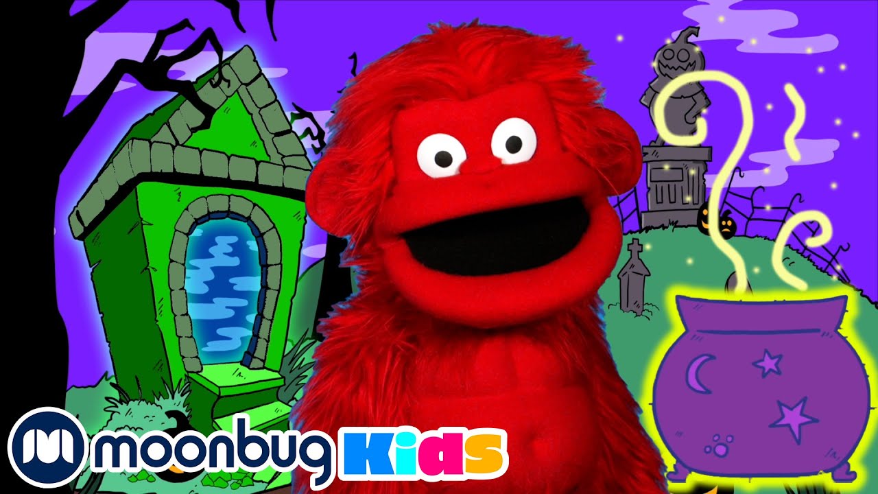 ⁣Where's Gary - Halloween - Ring-A-Tangs! | ABC 123 Moonbug Kids | Fun Cartoons | Learning Rhyme