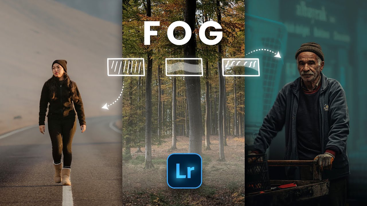 3 Ways to Add Fog Effects in Lightroom - Step-by-Step tutorial | Lightroom Masking