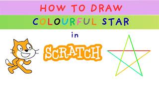 How to Make a Star in Scratch | Easy Scratch Coding Project #scratch #scratchcoding