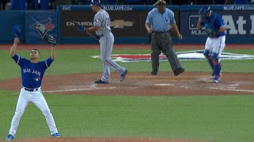 TEX@TOR Gm5: Osuna earns five-out save in clincher