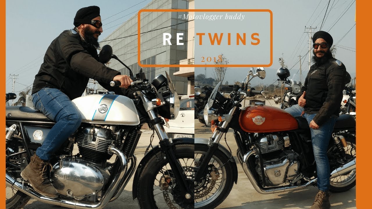 RE Twins First Reaction😲🤘🤩 | Interceptor650 | ContinentalGT650 - YouTube