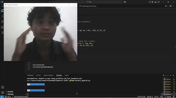 Deteksi ngantuk menggunakan openCV