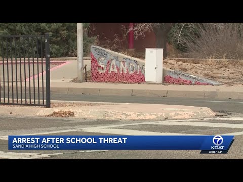 Person detained at Sandia High School after threat