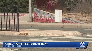 Person detained at Sandia High School after threat