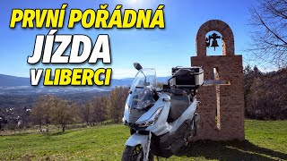 linhai adv buck 125 Liberec DJI osmo Test