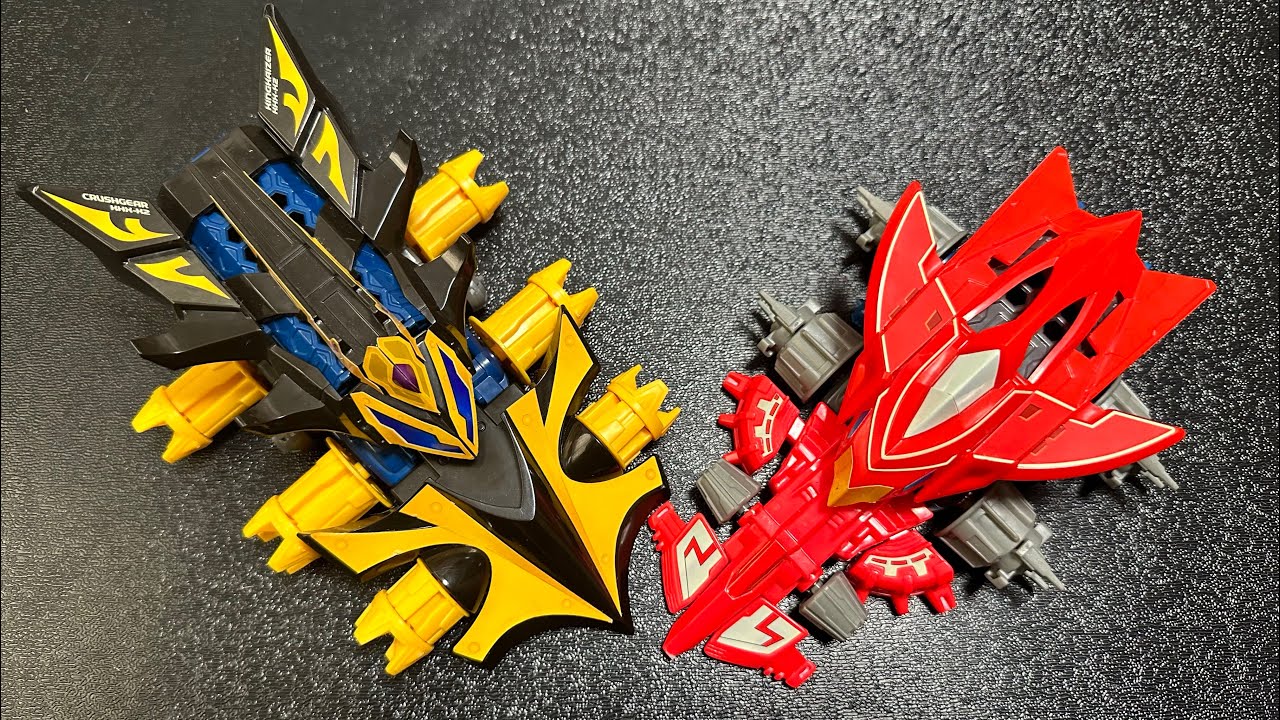 クラッシュギア キングカイザー vs ウイングラプターX - YouTube