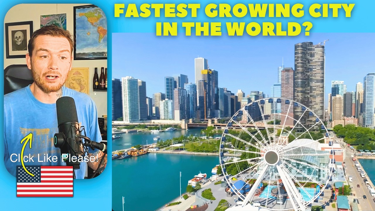 American Reacts to Chicago Map - EXPLAINED