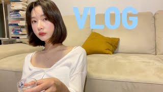 [vlog]일상 브이로그(친정집 요양/나의 첫 샤넬 가방!/홈트..요?/참치회에 소주 마시고 라면 조지기/가성비 곱창전골 맛집/가로수길 주말 외출/재택근무러의 일주일/시바견 택이)