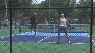 New Pickleball court unveiled