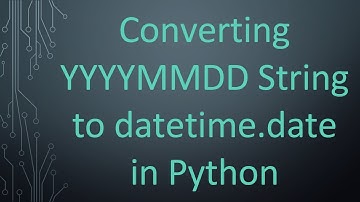 Converting YYYYMMDD String to datetime.date in Python