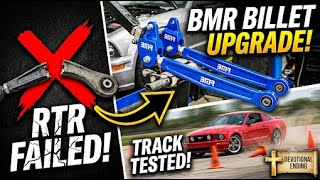  “RTR Control Arms FAILED — BMR Billet Upgrade + Autocross Test | 2005 Mustang GT”