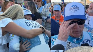 Emotional Kevin Harvick Gives Post-Race Thoughts: "We Wanted to Tell A Story For 30 Years"