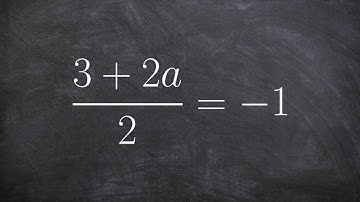 Solving an equation with two terms in the numerator
