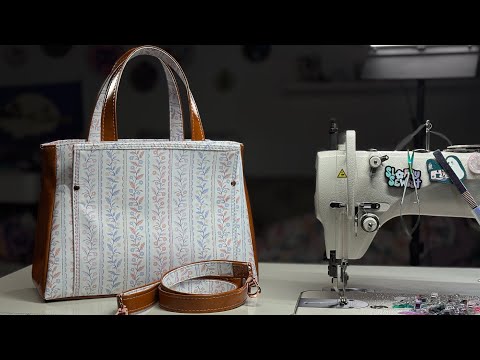 Sewing the Charyn Handbag by Kaur Threads - Only available through BOMC