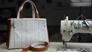 Sewing the Charyn Handbag by Kaur Threads - Only available through BOMC