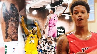 Shareef O'Neal GETS SHAQ Tatted On Him, Then DOMINATES Like Him at DREW LEAGUE! Brandon Jennigs, Ken