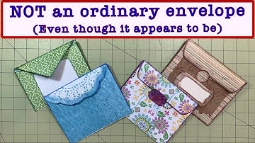 #JJ3under30 Twin Envelopes for Junk Journals - Not an ordinary envelope