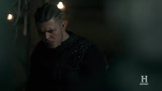 Vikings S05E07 - Ivar questions Bishop Heamund loyalty