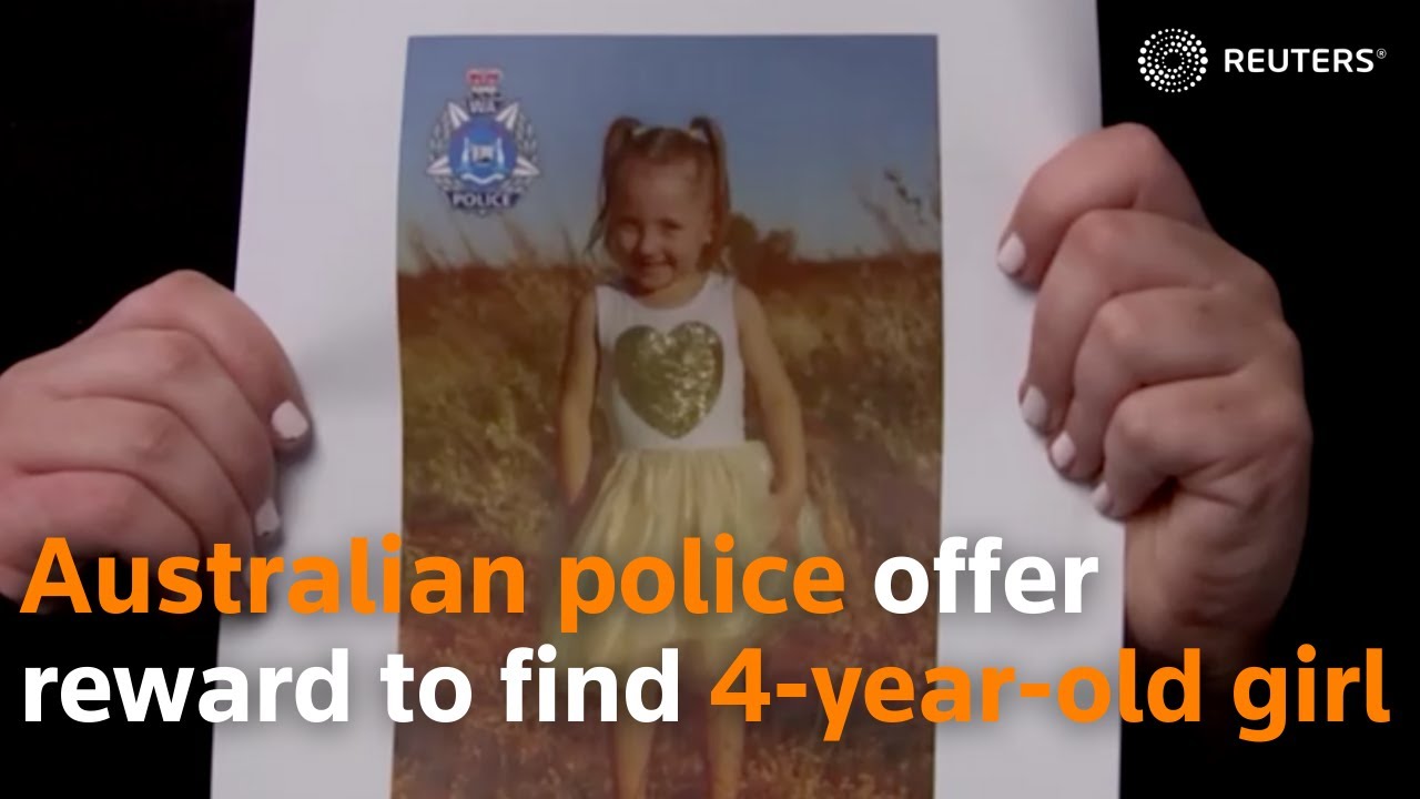 Australian police offer reward to find 4-year-old girl