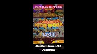 $40 Max Bet Hit! Coyote Moon Deserts Nights #slots #coyotemoon #casino #spiritmountaincasino